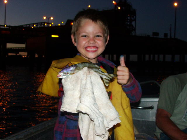 This kid has a fishy future!